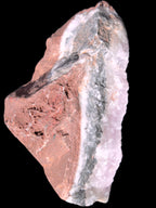 Pink Aragonite specimen on Ironstone matrix 102*53*36mm 276.8g in bright sunshine - Rocks and Things Store