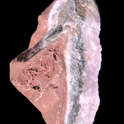 Pink Aragonite specimen on Ironstone matrix 102*53*36mm 276.8g in sunlight - Rocks and Things Store