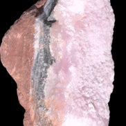 Pink Aragonite specimen on Ironstone matrix 102*53*36mm 276.8g in sunlight - Rocks and Things Store