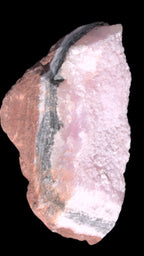 Pink Aragonite specimen on Ironstone matrix 102*53*36mm 276.8g in bright sunshine - Rocks and Things Store