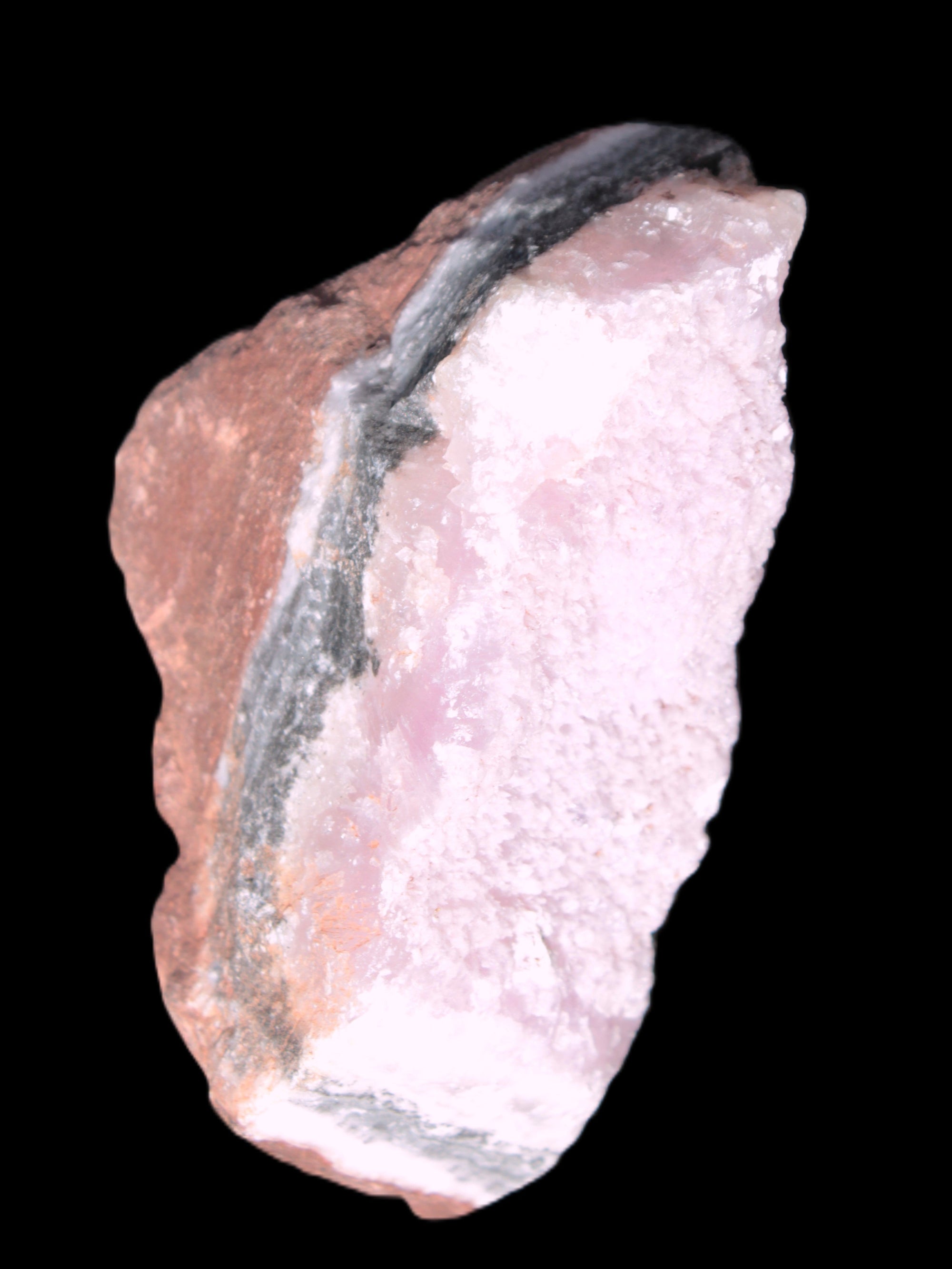 Pink Aragonite specimen on Ironstone matrix 102*53*36mm 276.8g Rocks and Things Store