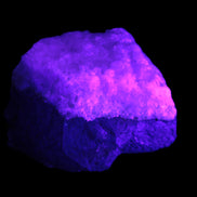 Pink Aragonite specimen on Ironstone matrix 75*45*67mm 462.2g in UV light - Rocks and Things Store