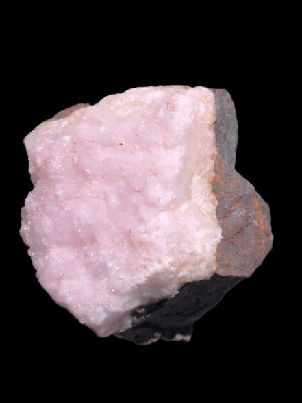 Pink Aragonite specimen on Ironstone matrix 75*45*67mm 462.2g in bright sunlight - Rocks and Things Store
