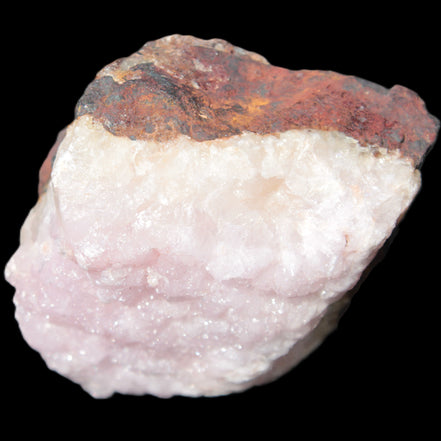 Pink Aragonite specimen on Ironstone matrix 75*45*67mm 462.2g in bright sunlight - Rocks and Things Store