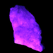 Pink Aragonite specimen on Ironstone matrix 113*53*65mm 379.8g in UV light -  Rocks and Things Store