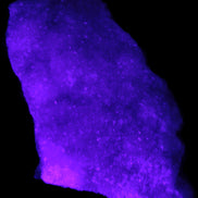 Pink Aragonite specimen on Ironstone matrix 113*53*65mm 379.8g in UV light -  Rocks and Things Store