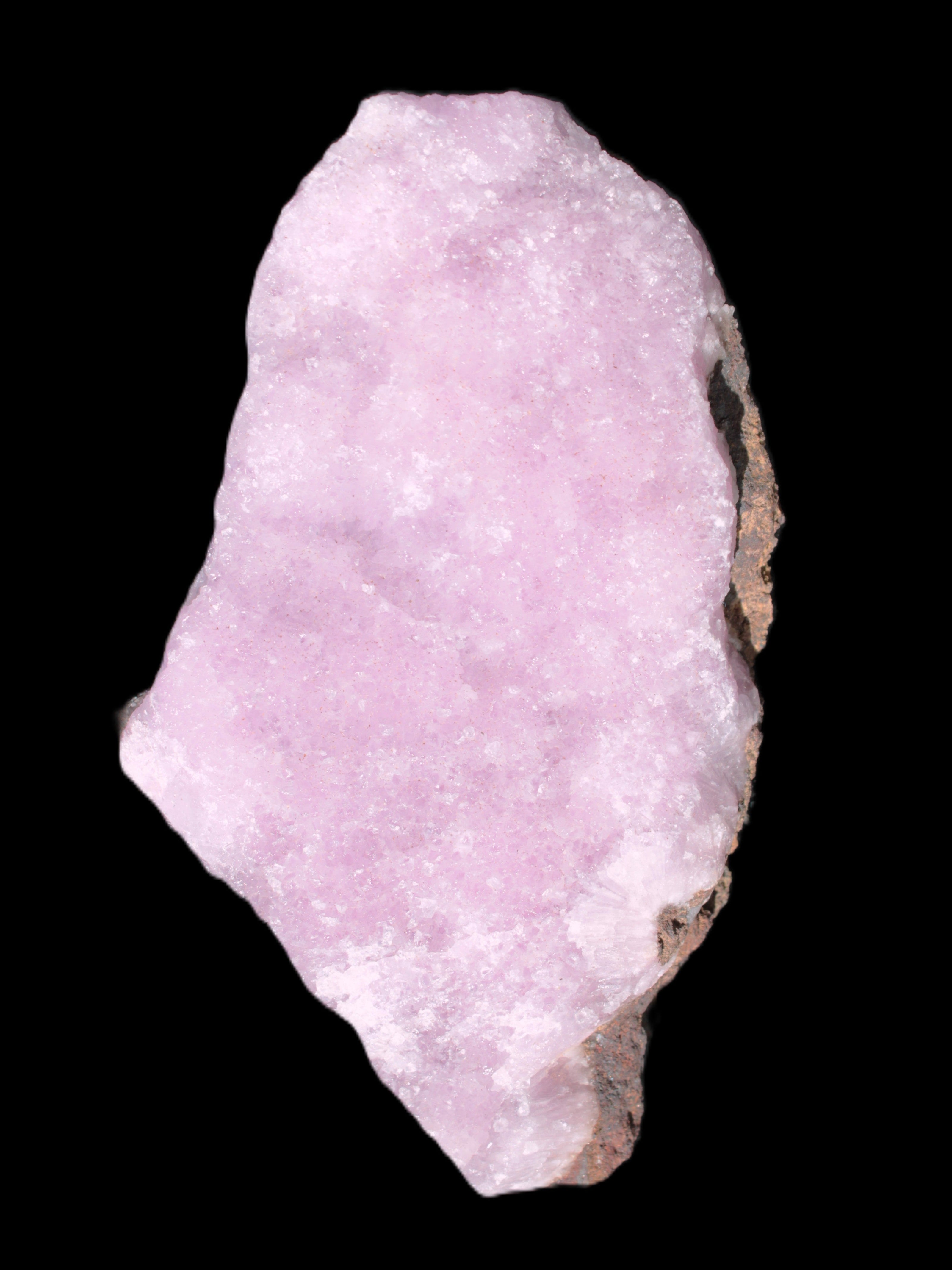 Pink Aragonite specimen on Ironstone matrix 113*53*65mm 379.8g in bright sunlight -  Rocks and Things Store