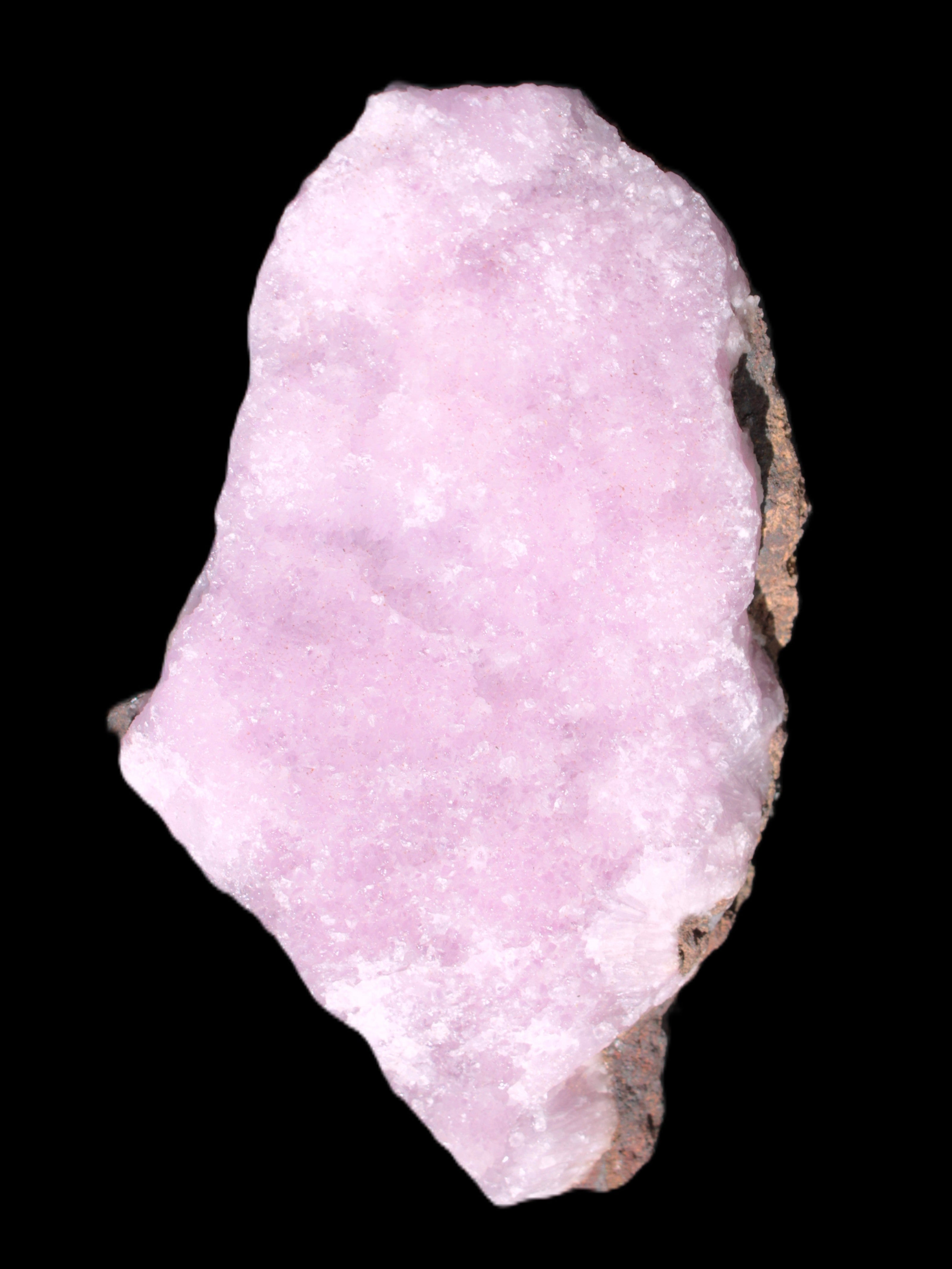 Pink Aragonite specimen on Ironstone matrix 113*53*65mm 379.8g in bright sunlight -  Rocks and Things Store