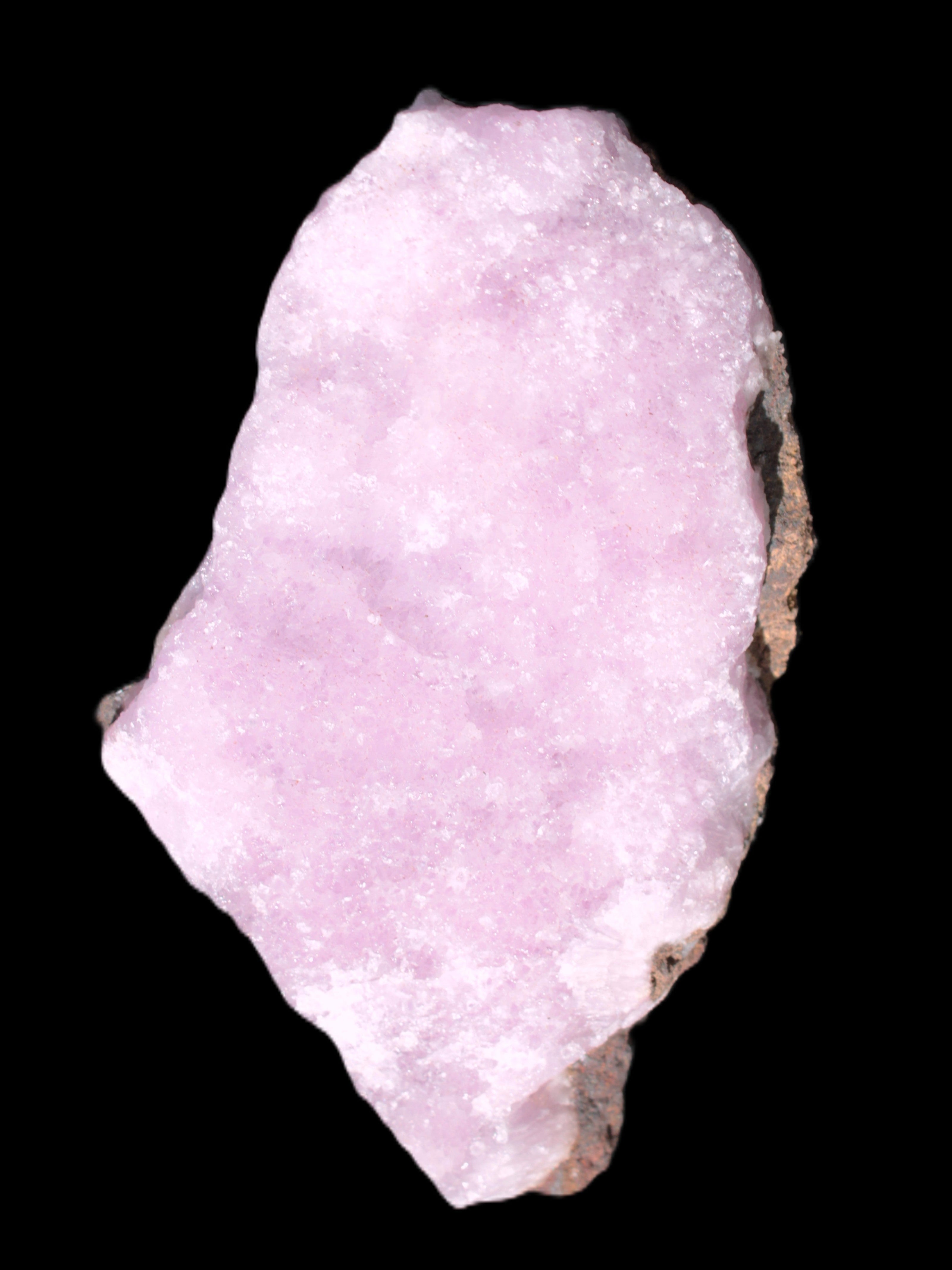 Pink Aragonite specimen on Ironstone matrix 113*53*65mm 379.8g in bright sunlight -  Rocks and Things Store