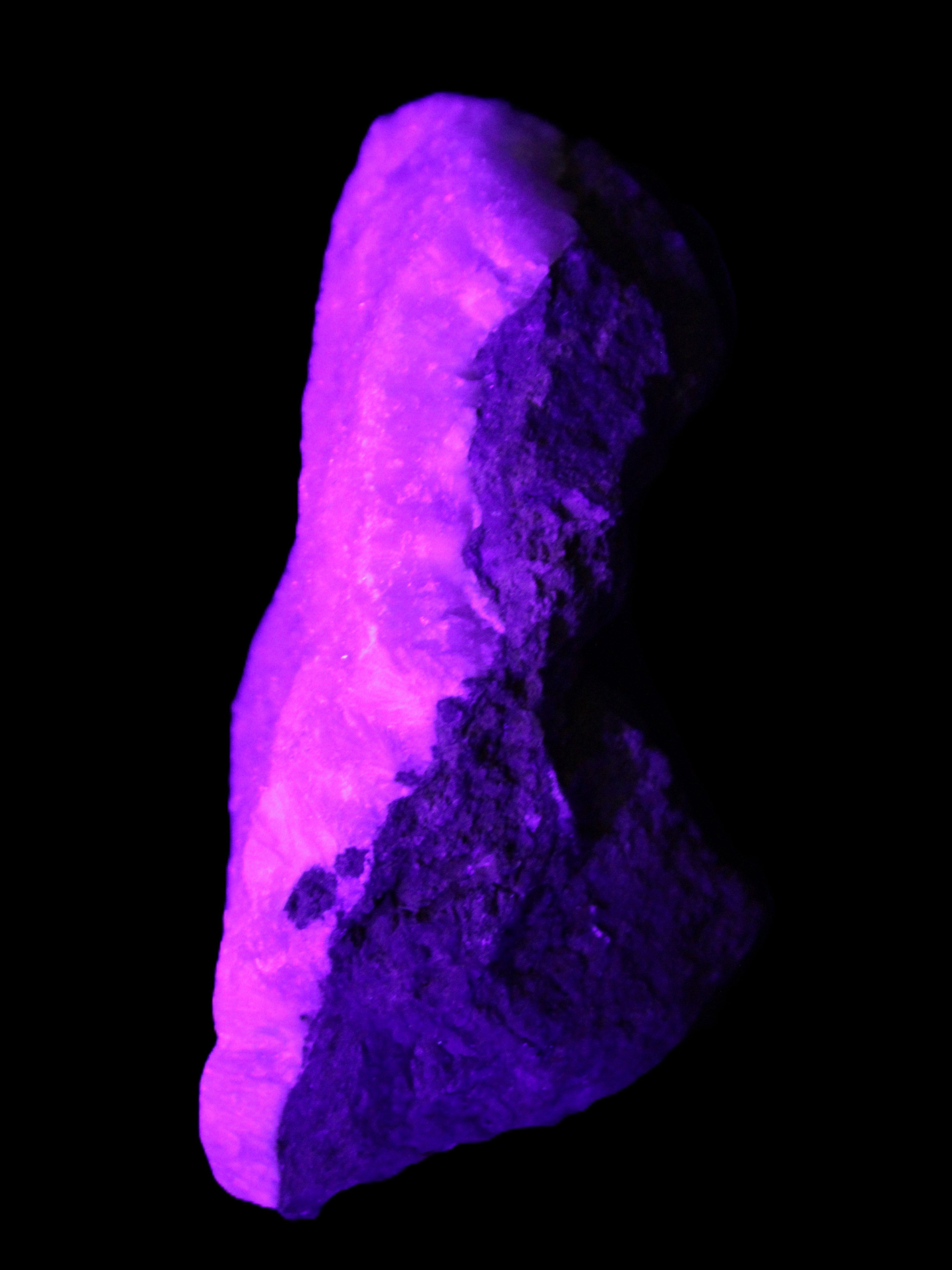 Pink Aragonite specimen on Ironstone matrix 113*53*65mm 379.8g in sunlight - Rocks and Things Store