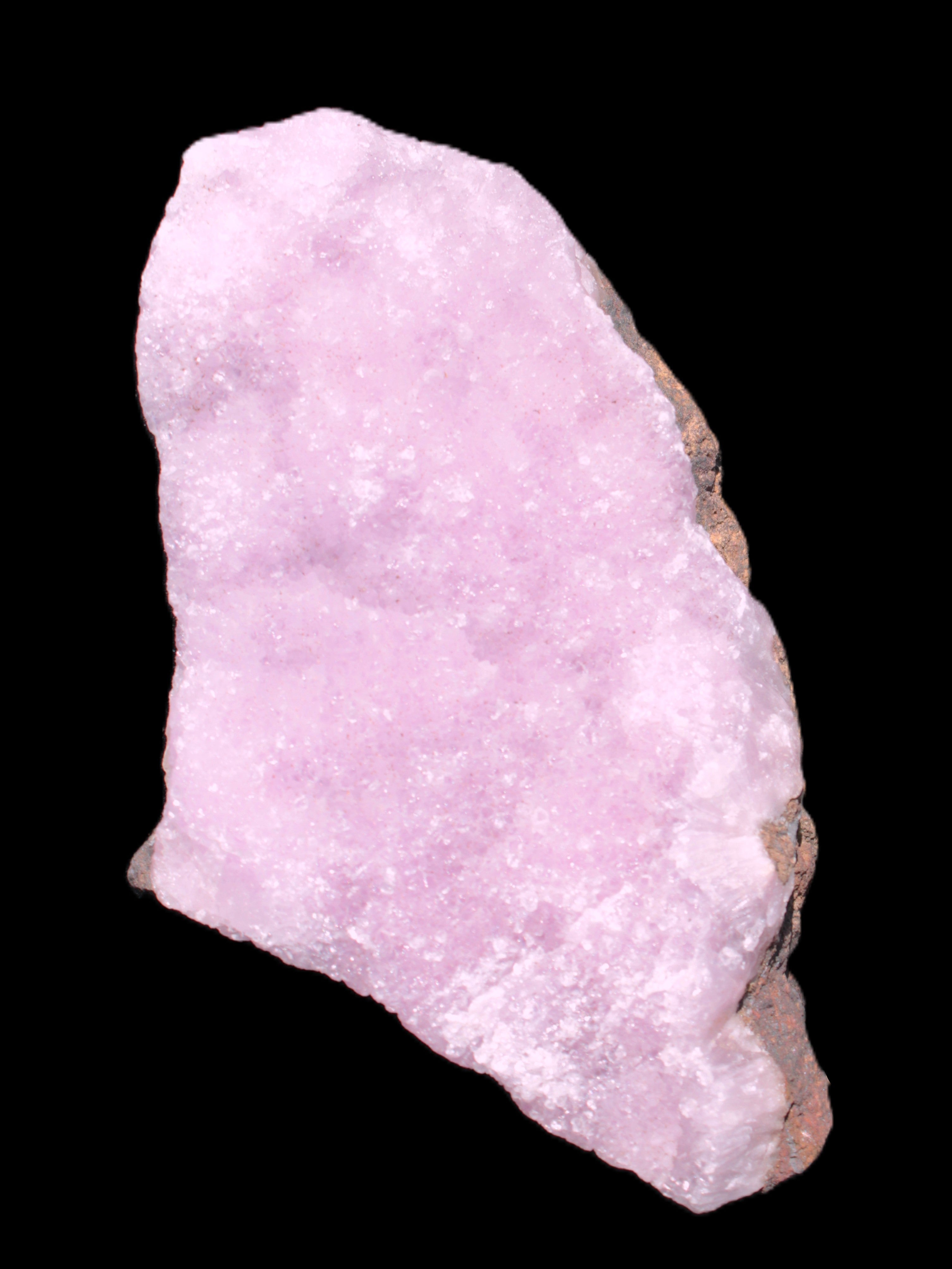 Pink Aragonite specimen on Ironstone matrix 113*53*65mm 379.8g in bright sunlight -  Rocks and Things Store