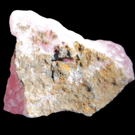 Pink Aragonite specimen 63*32*58mm 169.5g in sunlight - Rocks and Things Store