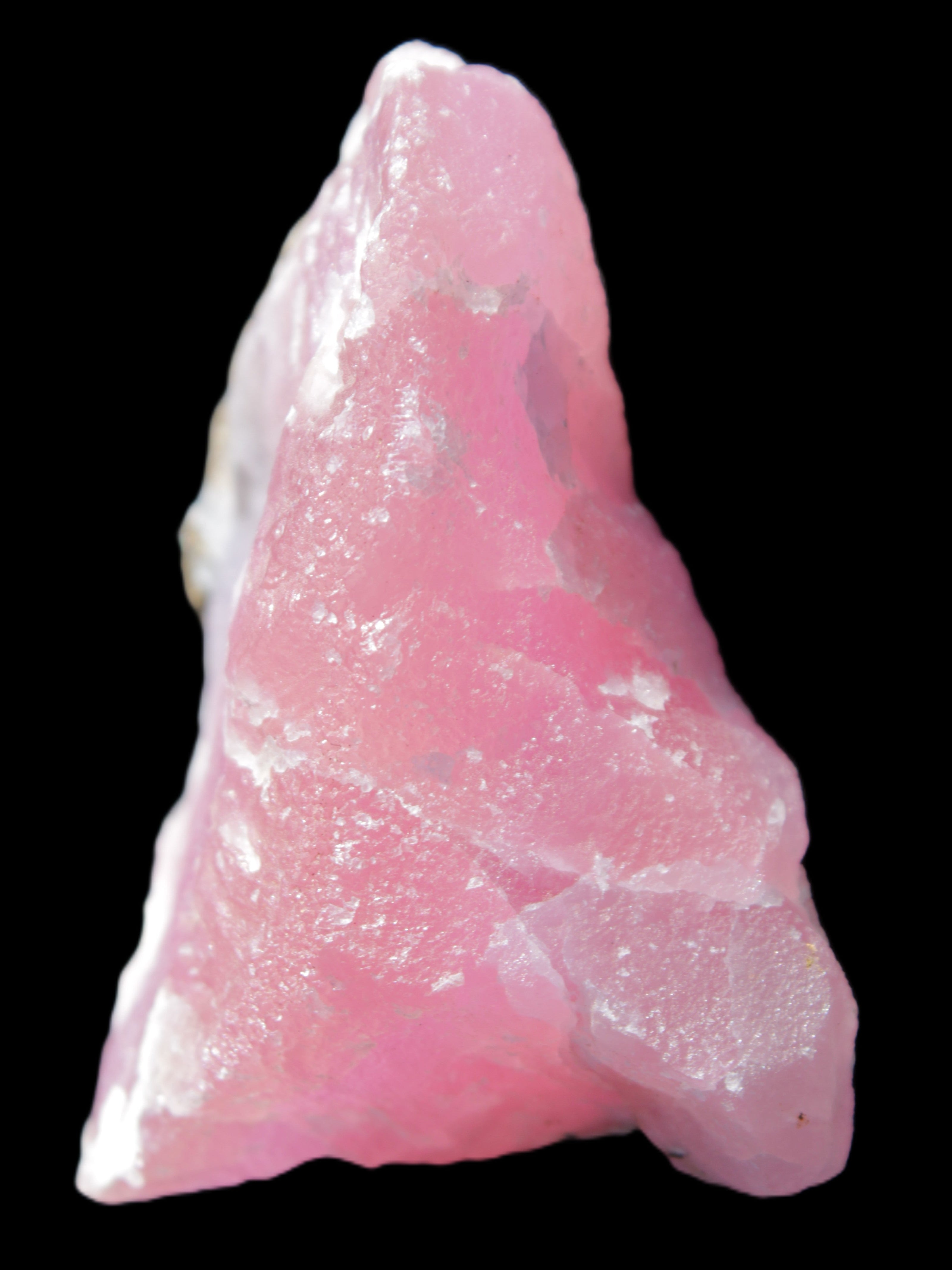 Pink Aragonite specimen 63*32*58mm 169.5g in sunlight - Rocks and Things Store