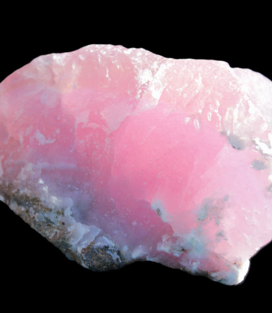 Pink Aragonite specimen 63*32*58mm 169.5g in sunlight - Rocks and Things Store