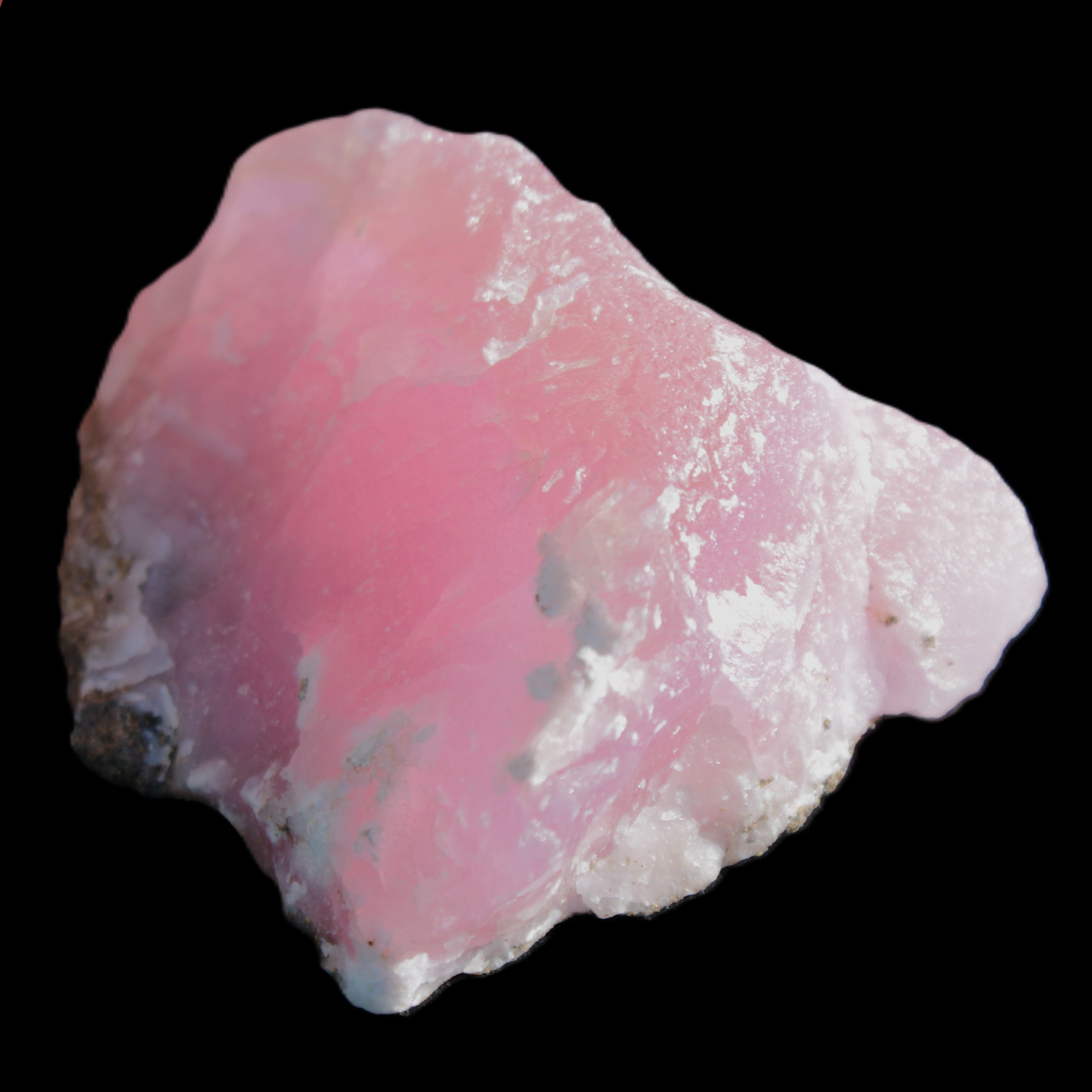 Pink Aragonite specimen 63*32*58mm 169.5g in sunlight - Rocks and Things Store