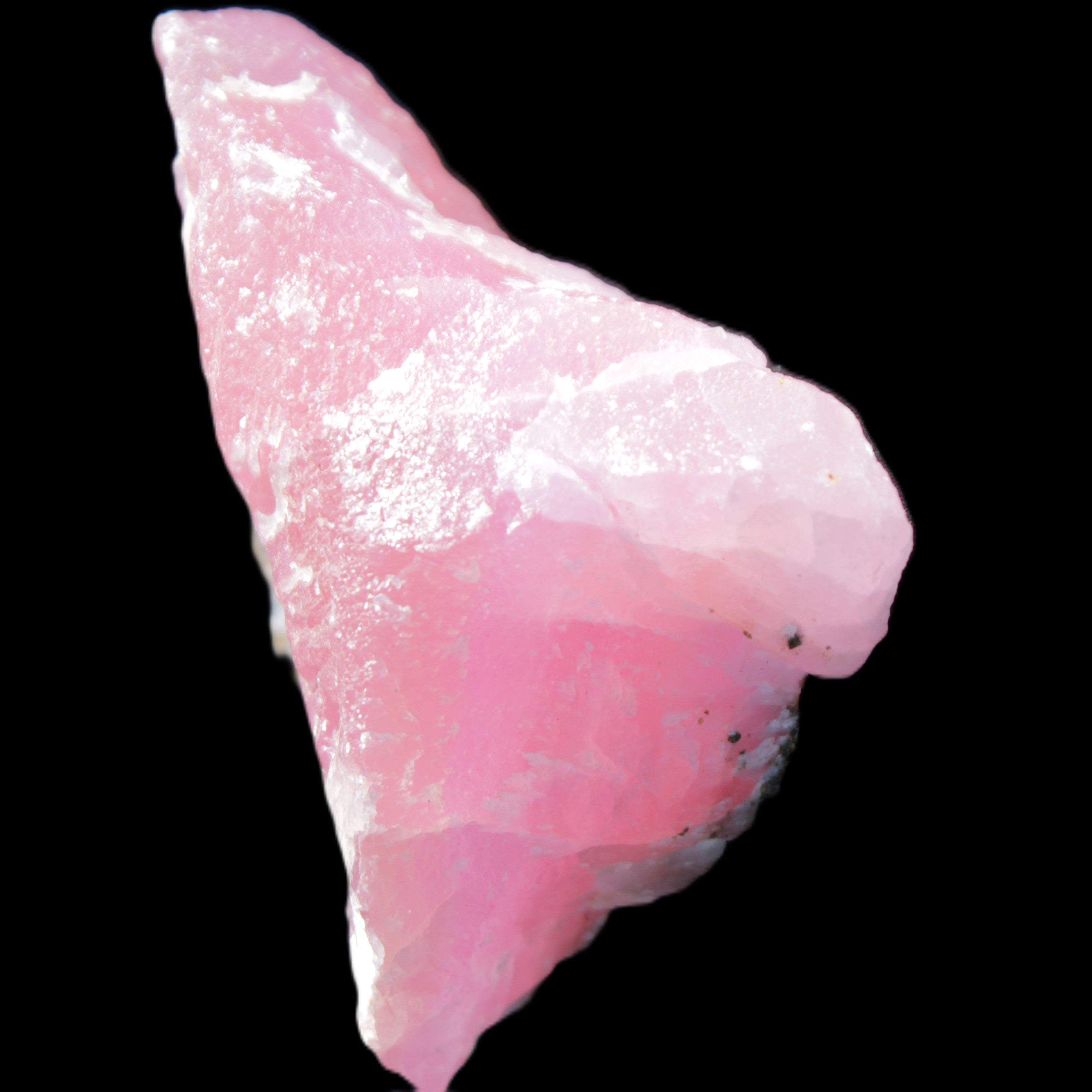Pink Aragonite specimen 63*32*58mm 169.5g in sunlight - Rocks and Things Store
