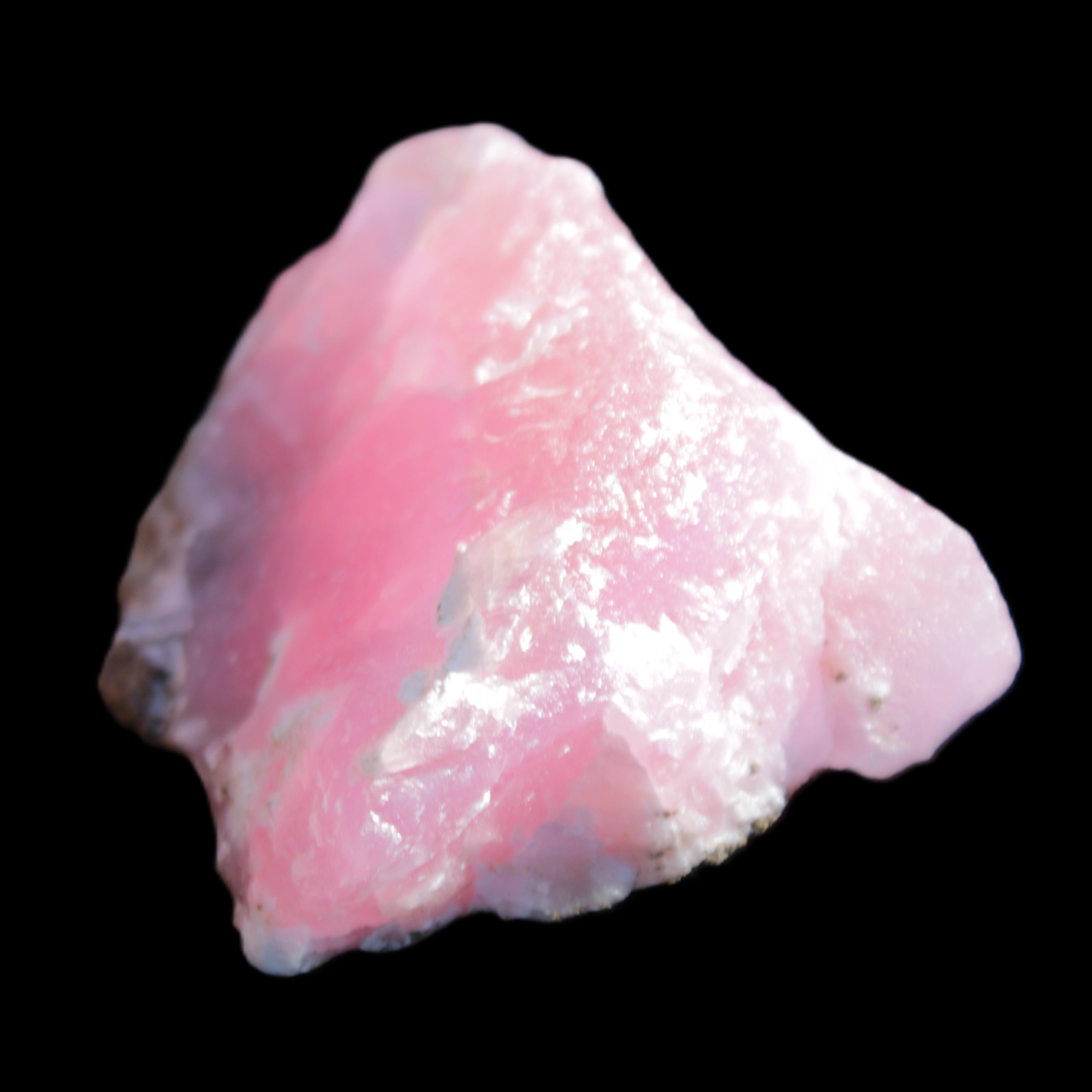 Pink Aragonite specimen 63*32*58mm 169.5g in sunlight - Rocks and Things Store
