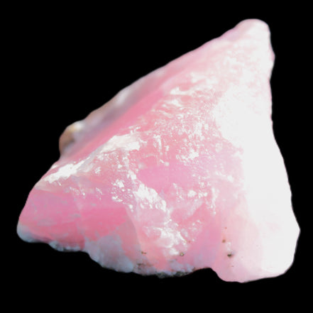 Pink Aragonite specimen 63*32*58mm 169.5g in sunlight - Rocks and Things Store