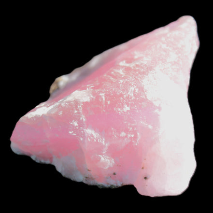 Pink Aragonite specimen 63*32*58mm 169.5g in sunlight - Rocks and Things Store