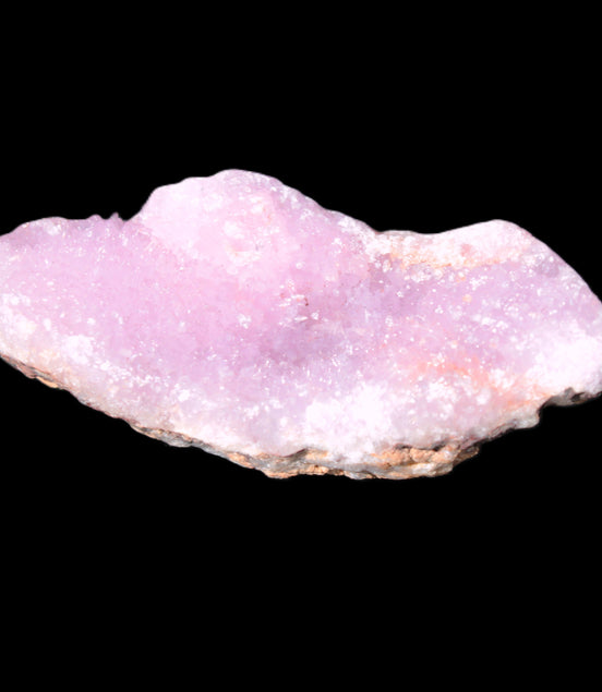 Pink Aragonite specimen on Ironstone matrix  64*26*28mm 70g in bright sunlight - Rocks and Things Store