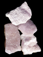 Pink Aragonite four specimens 37-58mm 124g Wholesale Rocks and Things Store