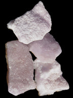 Pink Aragonite four specimens 37-58mm 124g Wholesale Rocks and Things Store