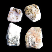 Pink Aragonite four specimens 37-58mm 124g Wholesale Rocks and Things Store