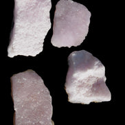 Pink Aragonite four specimens 37-58mm 124g Wholesale Rocks and Things Store