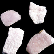 Pink Aragonite four specimens 37-58mm 124g Wholesale Rocks and Things Store