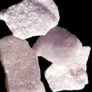 Pink Aragonite four specimens 37-58mm 124g Wholesale Rocks and Things Store