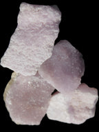 Pink Aragonite four specimens 37-58mm 124g Wholesale Rocks and Things Store