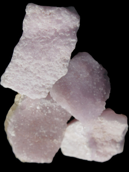 Pink Aragonite four specimens 37-58mm 124g Wholesale Rocks and Things Store