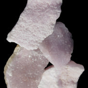 Pink Aragonite four specimens 37-58mm 124g Wholesale Rocks and Things Store