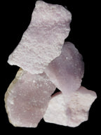 Pink Aragonite four specimens 37-58mm 124g Wholesale Rocks and Things Store