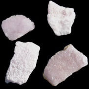 Pink Aragonite four specimens 37-58mm 124g Wholesale Rocks and Things Store
