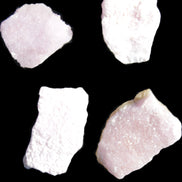 Pink Aragonite four specimens 37-58mm 124g Wholesale Rocks and Things Store
