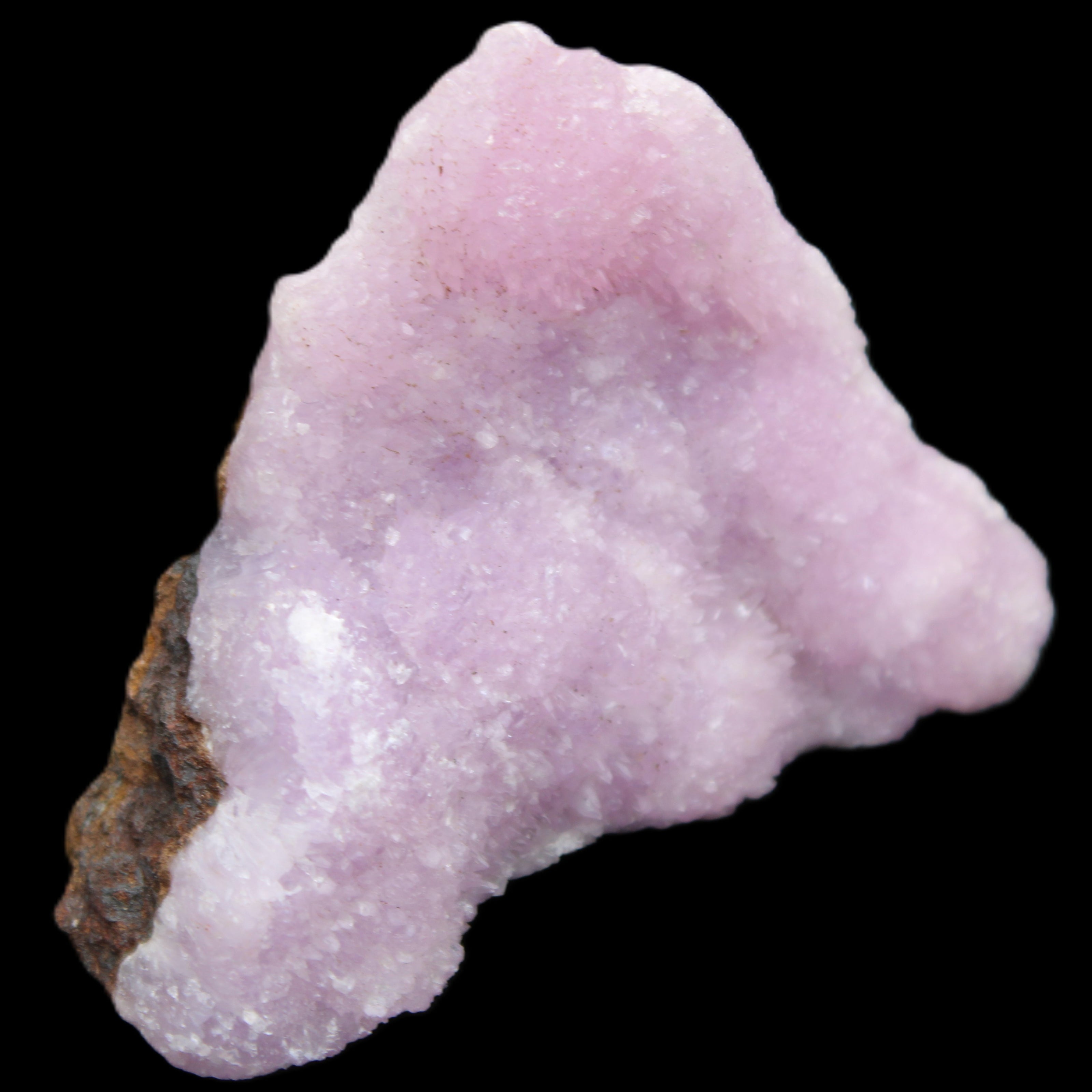 Pink Aragonite on Ironstone matrix 72*67*26mm specimen 151g in sunlight - Rocks and Things Store