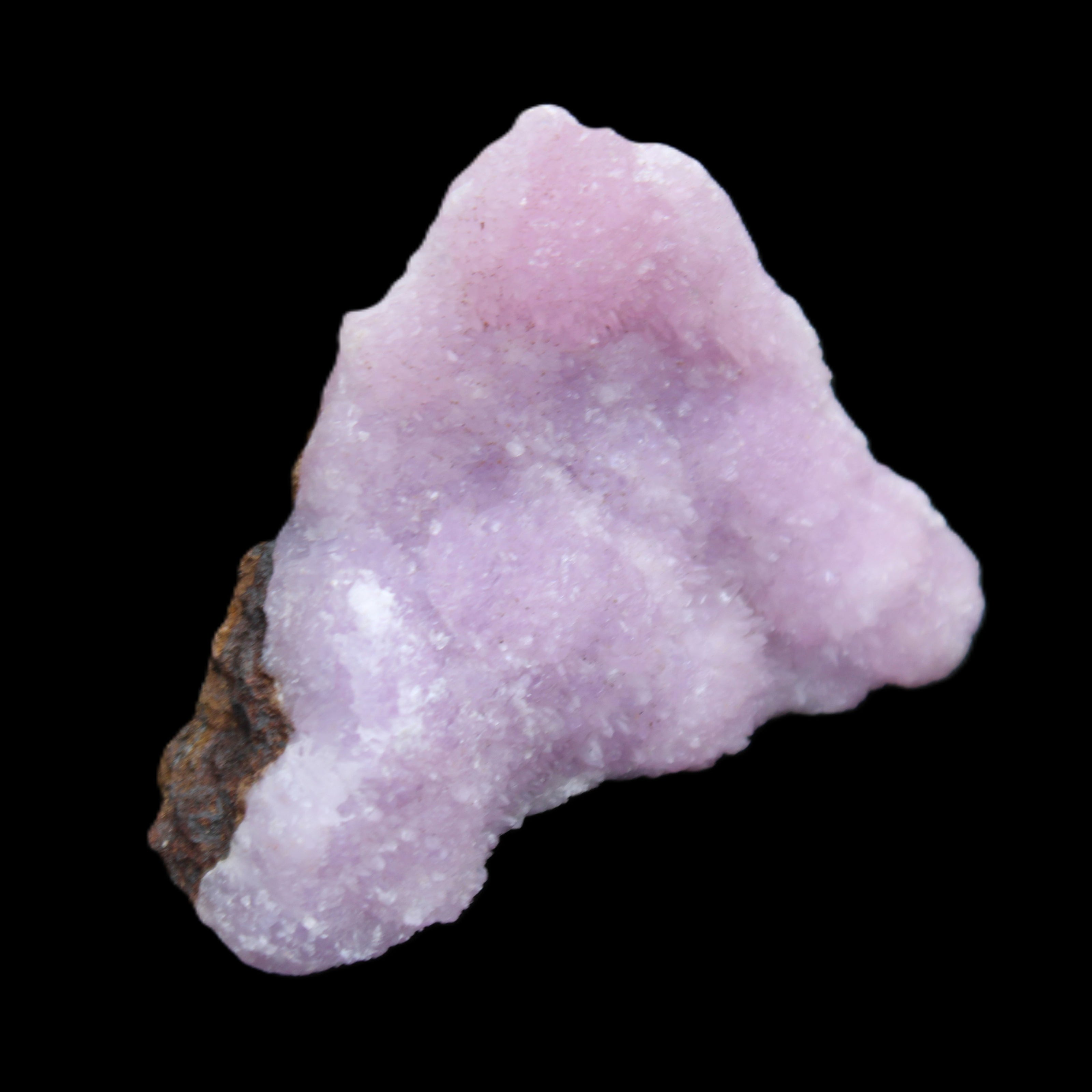 Pink Aragonite on Ironstone matrix 72*67*26mm specimen 151g in sunlight - Rocks and Things Store