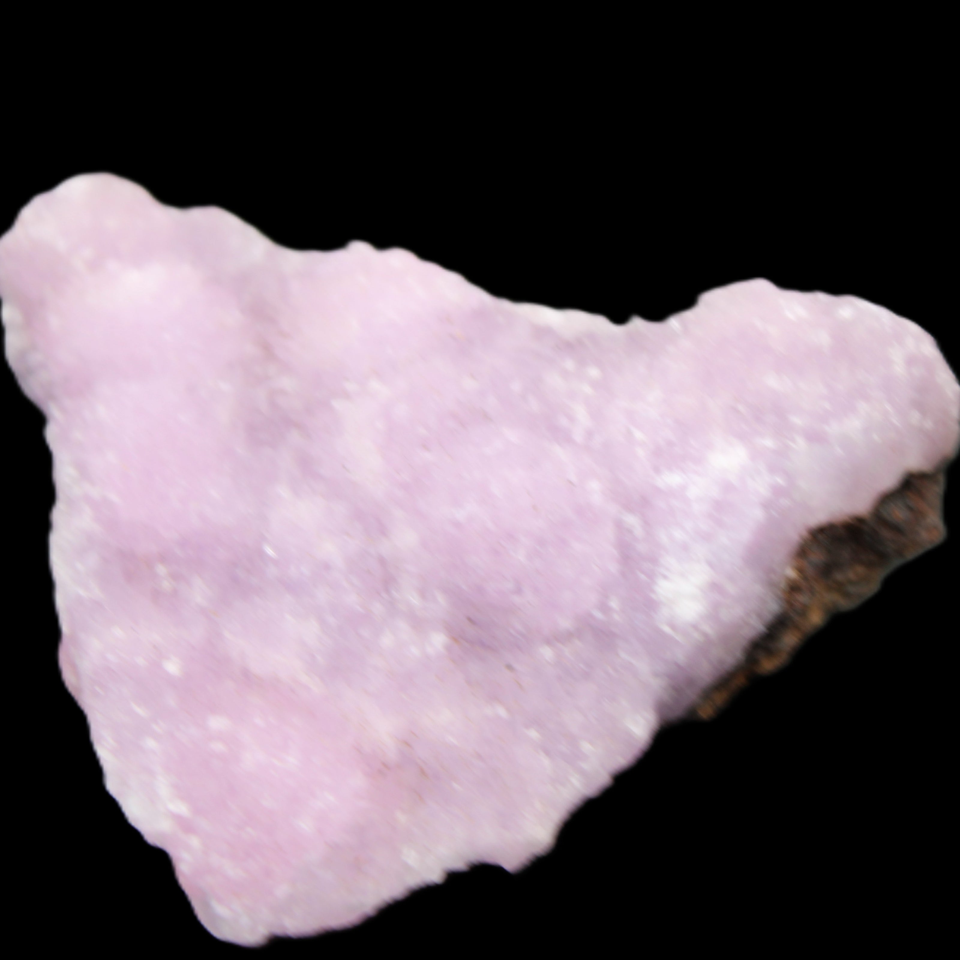 Pink Aragonite on Ironstone matrix 72*67*26mm specimen 151g in sunlight - Rocks and Things Store
