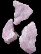 Pink Aragonite on Ironstone matrix three specimens (275g, 151g, 132g) 558g Wholesale Rocks and Things Store