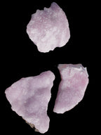 Pink Aragonite on Ironstone matrix three specimens (275g, 151g, 132g) 558g Wholesale Rocks and Things Store