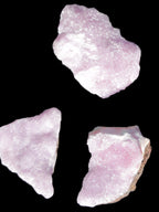 Pink Aragonite on Ironstone matrix three specimens (275g, 151g, 132g) 558g Wholesale Rocks and Things Store