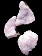 Pink Aragonite on Ironstone matrix three specimens (275g, 151g, 132g) 558g Wholesale Rocks and Things Store