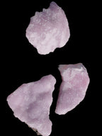 Pink Aragonite on Ironstone matrix three specimens (275g, 151g, 132g) 558g Wholesale Rocks and Things Store