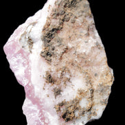 Pink Aragonite specimen on Ironstone matrix 70*35*47mm 127.5g in sunlight - Rocks and Things Store