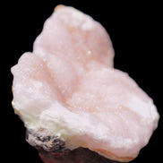 Pink Aragonite specimen on Ironstone matrix 70*35*47mm 127.5g in sunlight - Rocks and Things Store