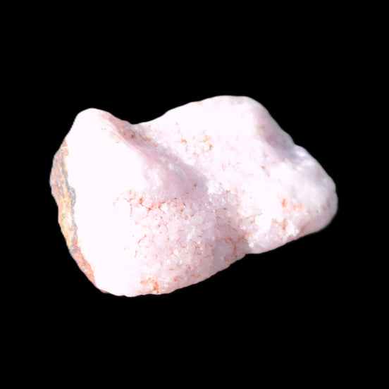 Pink Aragonite specimen with Ironstone from Pakistan 40-49g in sunlight - Rocks and Things Store