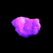 Pink Aragonite specimen on Ironstone matrix  37*30*22mm 46.7g in UV light - Rocks and Things Store