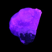 Pink Aragonite specimen on Ironstone matrix  43*16*40mm 49.4g in UV light - Rocks and Things Store