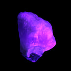 Pink Aragonite specimen on Ironstone matrix  43*16*40mm 49.4g in UV light - Rocks and Things Store
